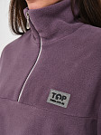 Толстовка жен. Тренд флис т.лиловый