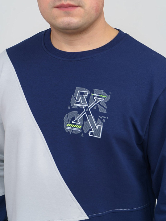 Толстовка мужская Форвард индиго