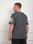 Футболка мужская Дорс футер серый