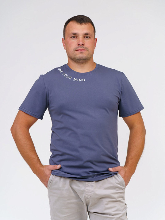 Футболка мужская Экстрим серый