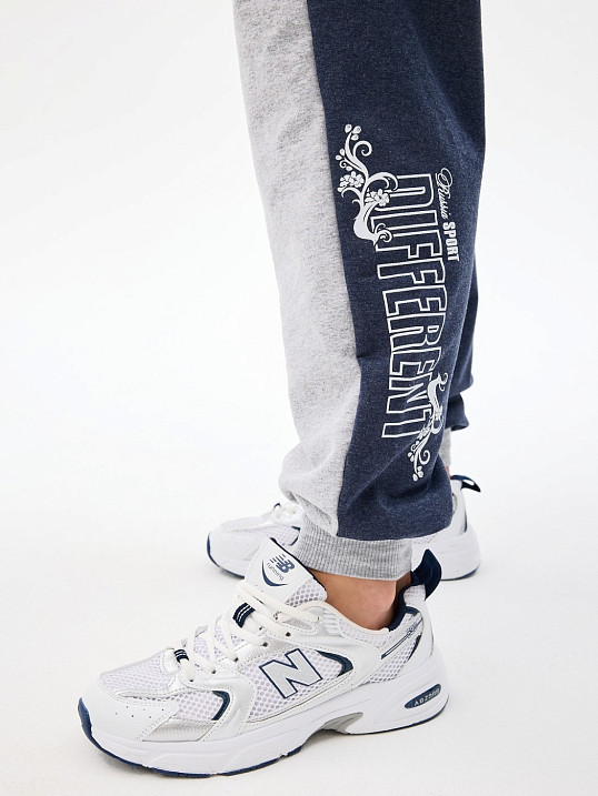 Брюки женские Тонус синий/меланж