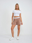 Шорты женские Рокси футер песочный