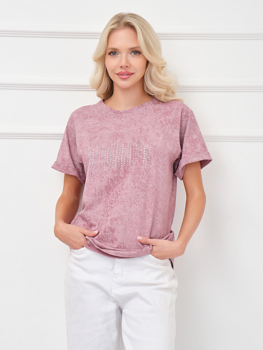 Футболка женская Арабеска корица