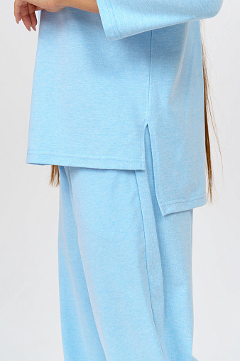 Костюм женский Мегаполис голубой