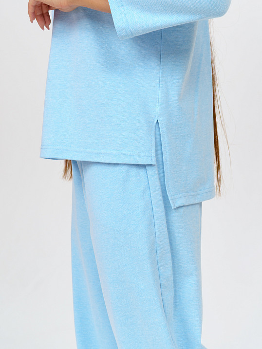 Костюм женский Мегаполис голубой