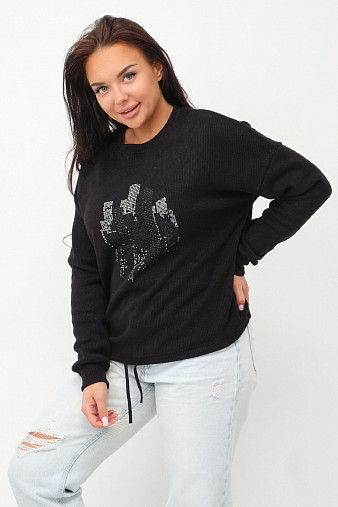 Джемпер женский Келли черный