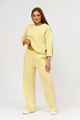 Костюм женский Мегаполис желтый