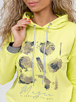 Толстовка женская Элен лимон