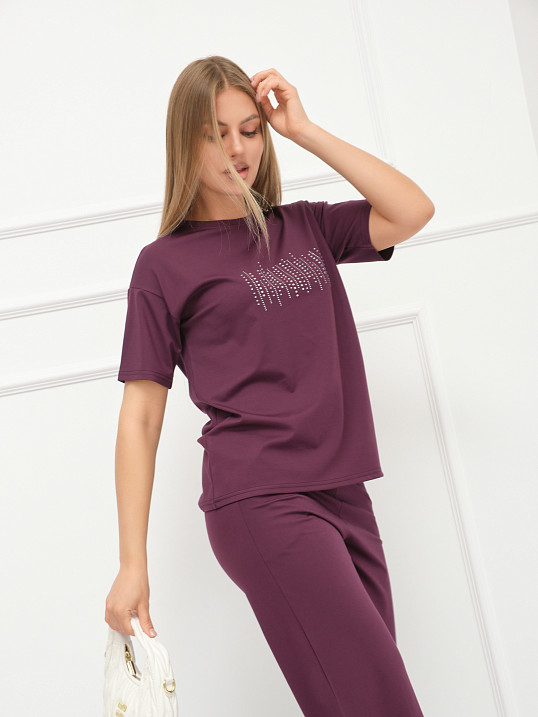 Костюм женский Арабэлла слива