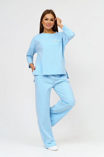 Костюм женский Мегаполис голубой