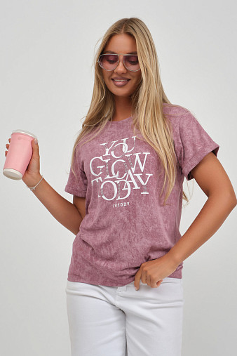 Футболка жен. Лиона варенка корица