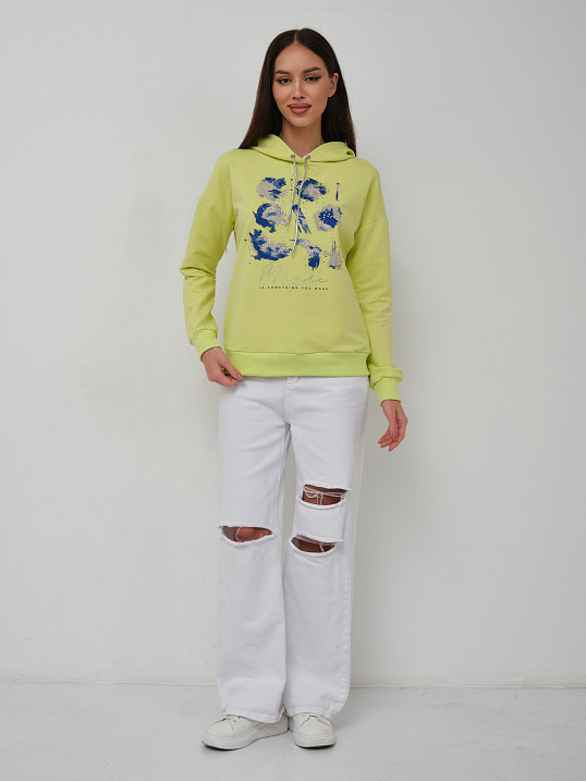 Толстовка женская Элен-2 лимон