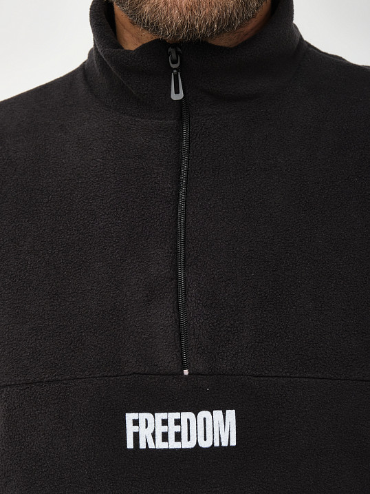 Толстовка муж. Драйв флис черный