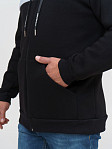 Толстовка мужская Фаворит черная 3-х нитка начес