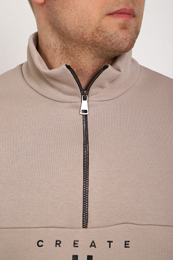 Костюм мужской Старк 3-х нитка петля каштановый