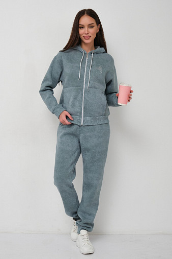 Костюм женский Дюна начёс фисташка