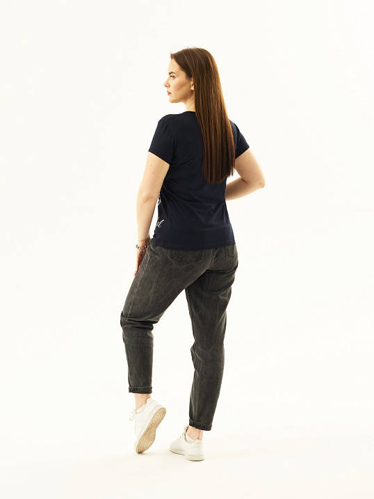 Футболка Одуванчик синий