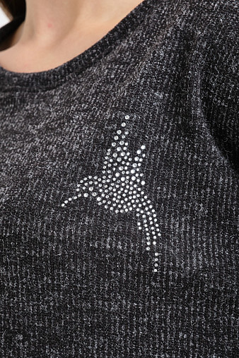 Джемпер Оливия антрацит