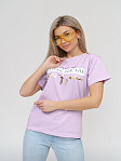 Футболка женская Имидж лаванда