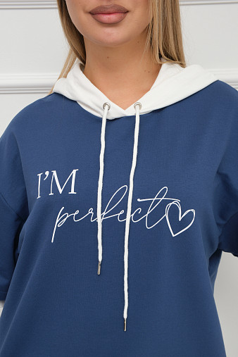 Толстовка женская Венди св.индиго