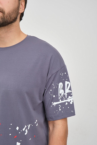 Футболка мужская Дорс серый