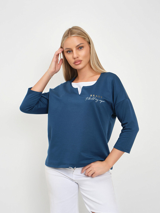 Свитшот женский Молли петроль