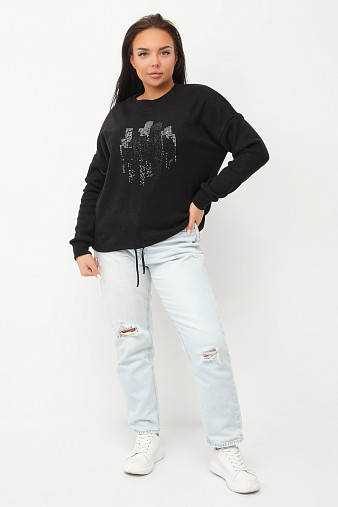 Джемпер женский Келли черный