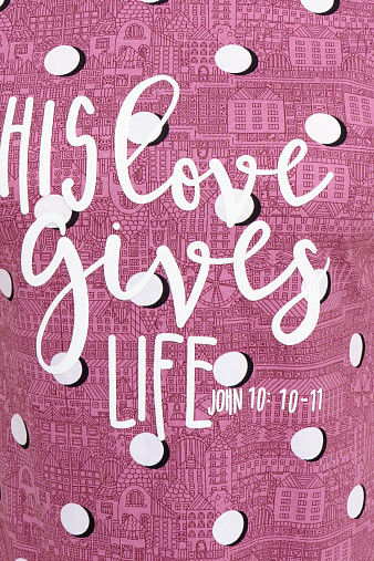 Туника Романтика брусника/горох