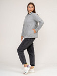 Толстовка женская Мираж футер серый