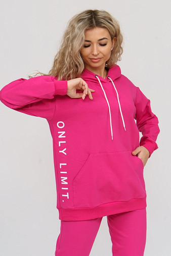 Костюм Челси футер 2-х нитка фуксия