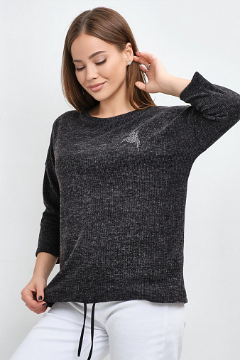 Джемпер Оливия антрацит