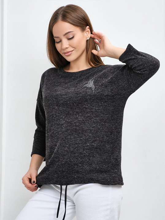Джемпер Оливия антрацит