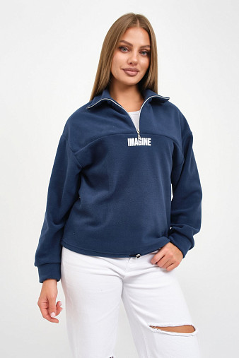 Толстовка жен. Тренд-2 флис петроль