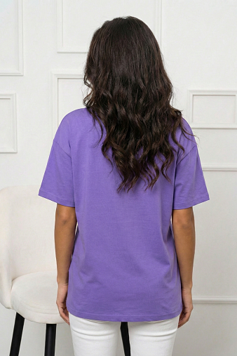 Футболка женская Флай василек