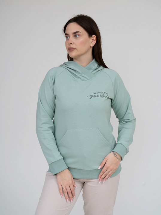 Толстовка женская ТЖФ-06 ментол