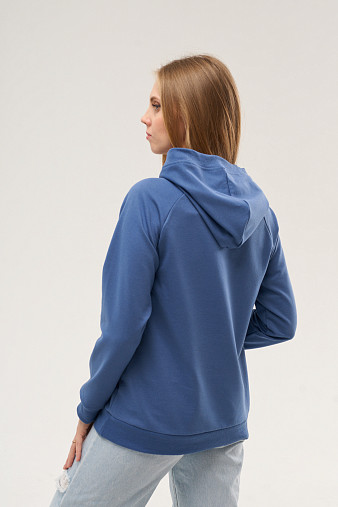 Толстовка женская ТЖФ-06 индиго