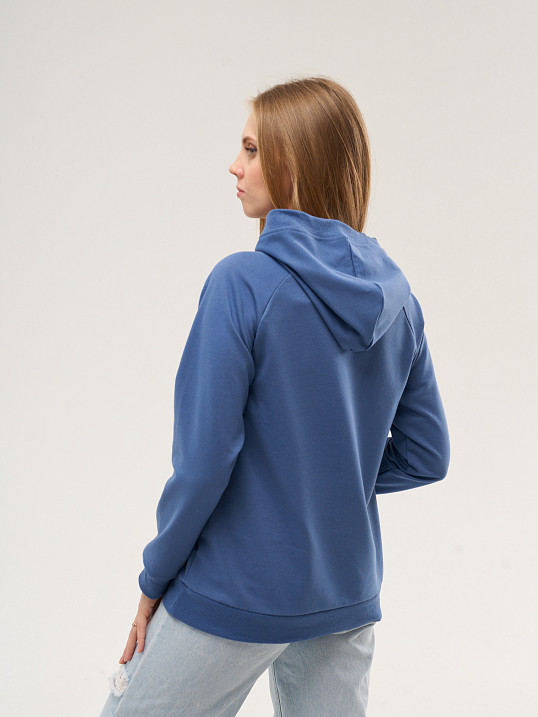 Толстовка женская ТЖФ-06 индиго