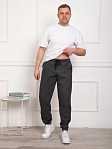 Брюки мужские теплые т.серый