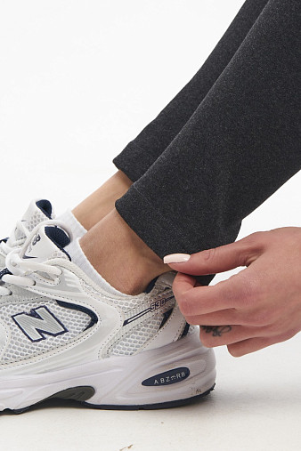 Лосины теплые антрацит