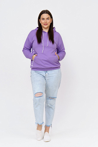 Толстовка Челси лаванда