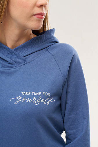 Толстовка женская ТЖФ-06 индиго