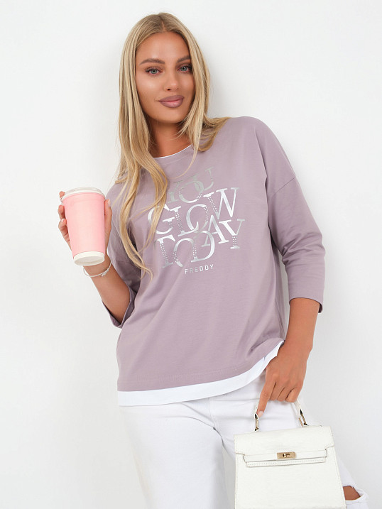 Лонгслив жен. Вегас корица