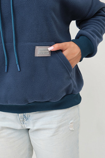 Толстовка женская Бэлла флис петроль