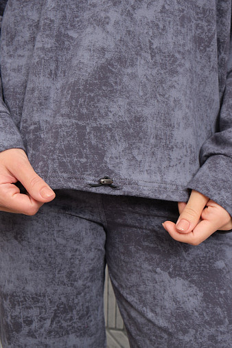 Костюм женский Верона варенка графит