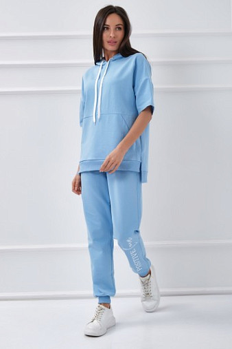 Костюм Мишель голубой