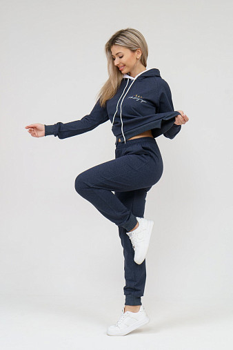 Костюм Элегия Синий меланж