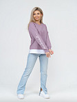 Толстовка женская Дабл светло-лиловый