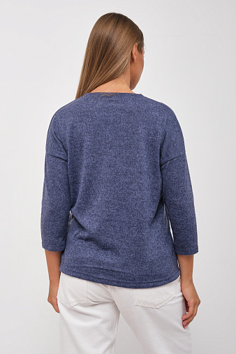 Джемпер Оливия индиго