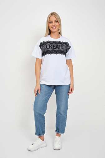 Футболка женская Юна белый