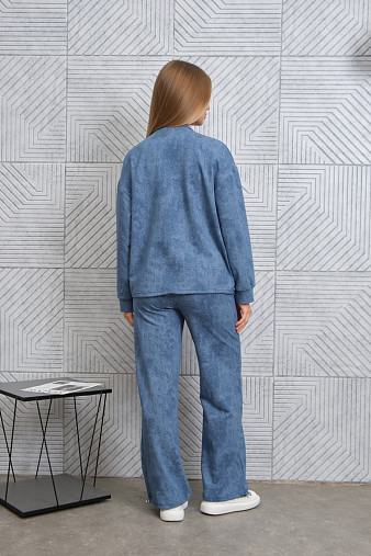 Костюм женский Верона варенка индиго